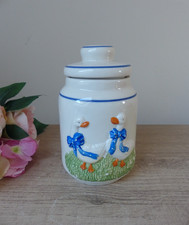 Pot bonbonnière vintage en