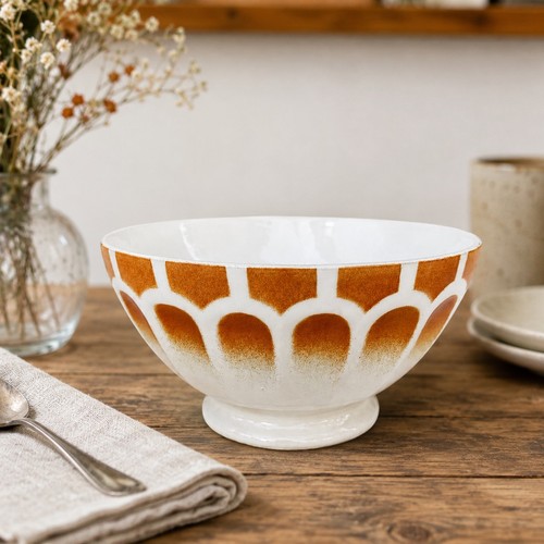 Gros bol soupe ancien - bol,