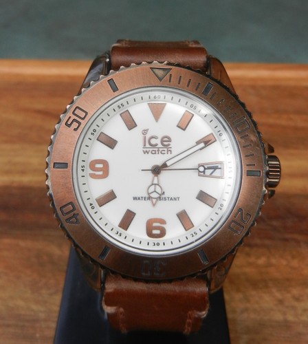 Montre ice watch bracelet cuir - montre,