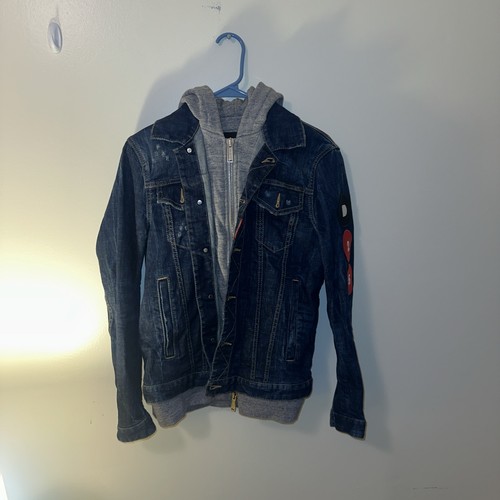 Dsquared2 hood combo denim - hood,