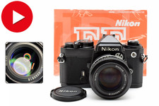 CM Sale Appareil Photo Reflex argentique Nikon FE Noir 35mm Objectif Ai 50mm ...