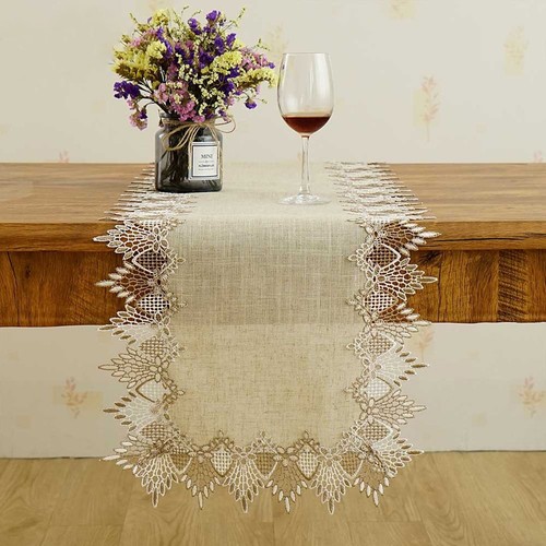 Tissu coureur table - de, de