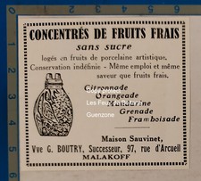 Concentré de fruits frais