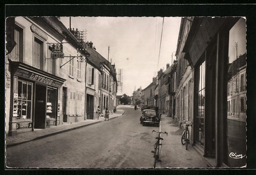 Cpa neuilly saint - cpa, rue