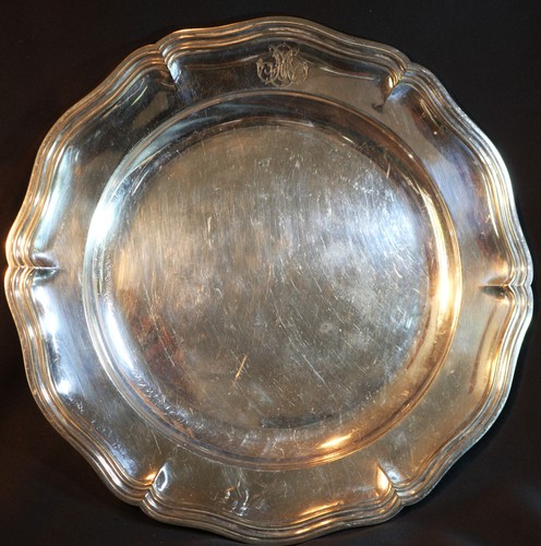Plat christofle métal - plat,