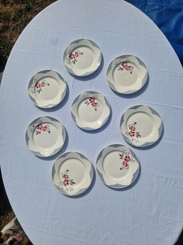 Lot assiettes plates - 8,