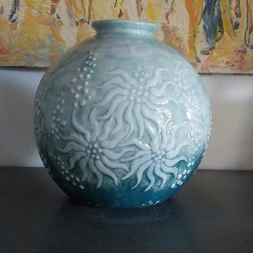 Limoges tharaud grand vase - tharaud,
