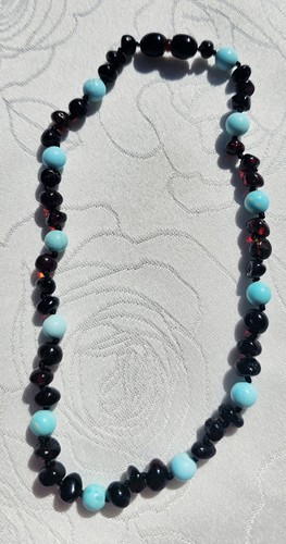 Collier ambre - collier,