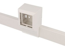 Plastron vide (appareillage 45x45) pour goulotte 40 x 20