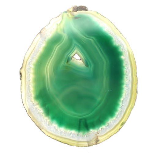 Agate brésil tranche - du,