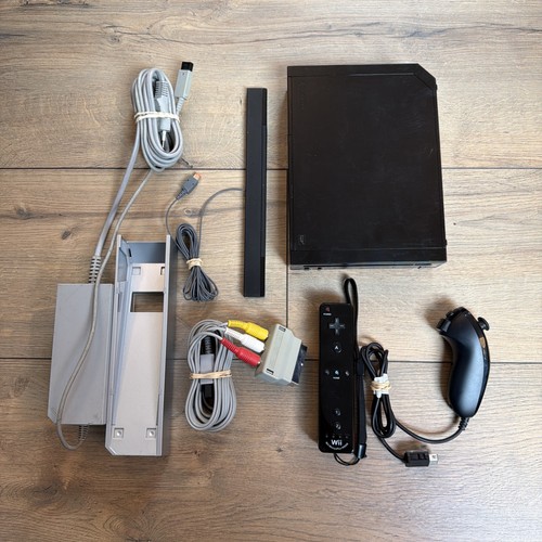 Console wii noire nintendo - console,