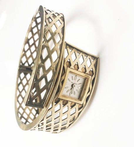 Helbros women gold cuff - helbros,