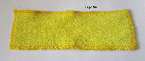 Lego 72965 towel - 72965, yellow