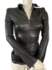Veste En Cuir Jitrois Taille 34