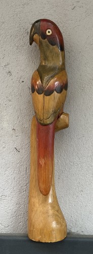 Perroquet vintage sculpture - perroquet,