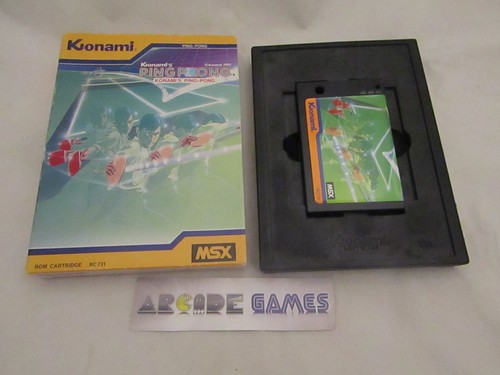 Konami ping pong msx msx2 - pong,