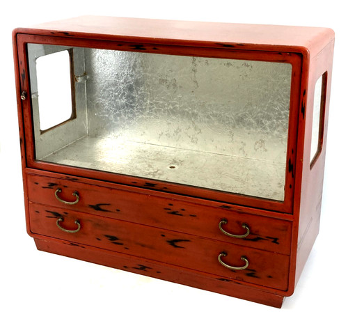 Ancienne vitrine japonaise - , en