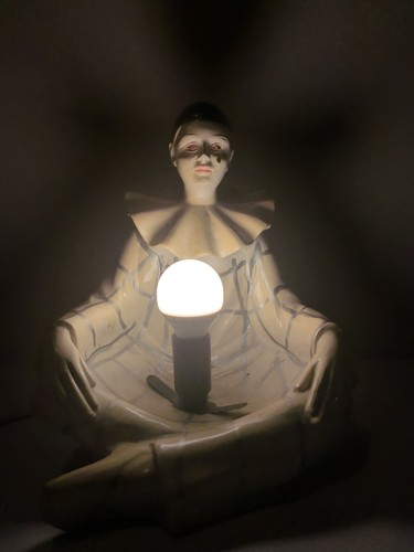 Lampe pierrot vintage - lampe,