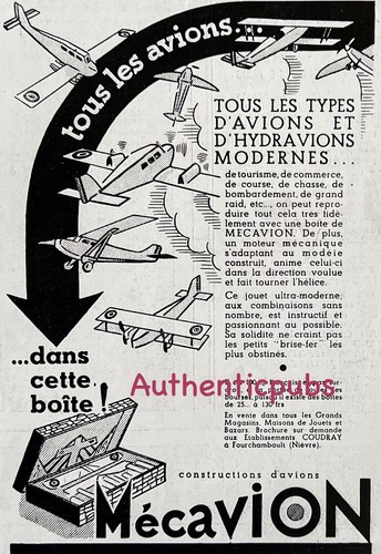 Publicite mecavion avion - mecavion,