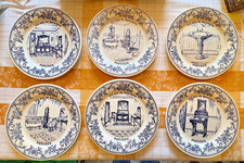 Série de 6 assiettes