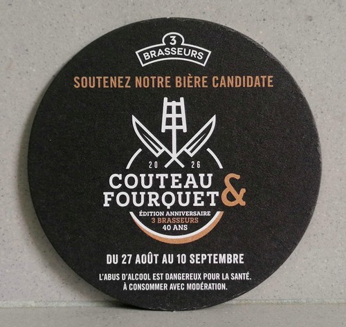 Sous bock bière des - bock,
