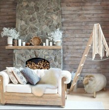 Peau de Mouton Blanc Nature