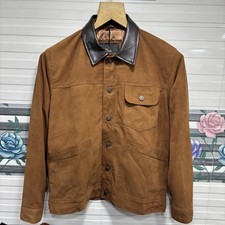 Veste camionneur en cuir