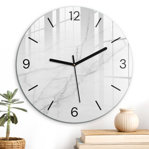 Horloge murale design verre - murale, en
