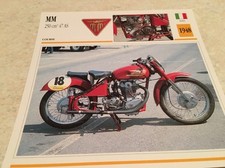 Carte moto MM 250 cm3 47AS 1948 collection Atlas Italie