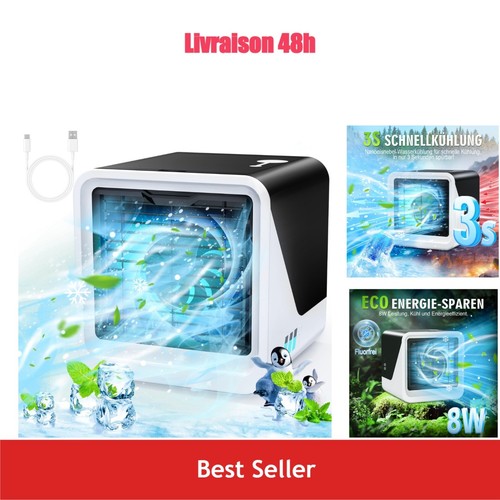 Climatiseur portable 1 - climatiseur, 3-en-1