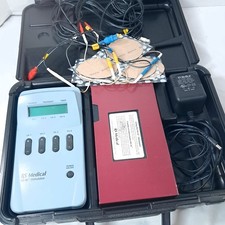 RS MEDICAL RS-4I SEQUENTIAL STIMULATOR W/ CASE & adapter electro-therapy PARTS