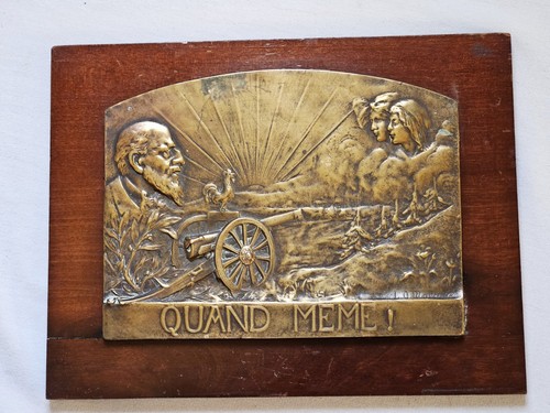 Plaque commemorative guerre - plaque,