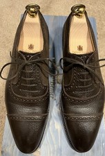 Stefano Bemer Dark Brown Oxford Size 41 US 8 UK 7