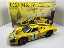 GMP 1:12 1967 Ford GT40 MK IV Limited Edition Andretti/McLaren G1201314 Yellow