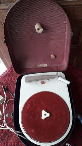 Ancien tourne disques philips - tourne-disques,
