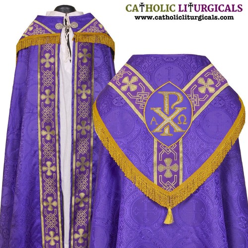 Ensemble cope stole violet - cope,