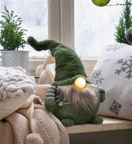 Lutin vert avec nez - lutin,