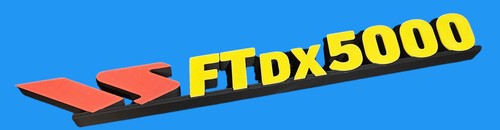 Yaesu ftdx 5000 - logo, 3d