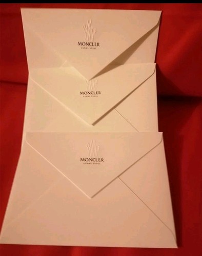 Moncler lot enveloppes - moncler,
