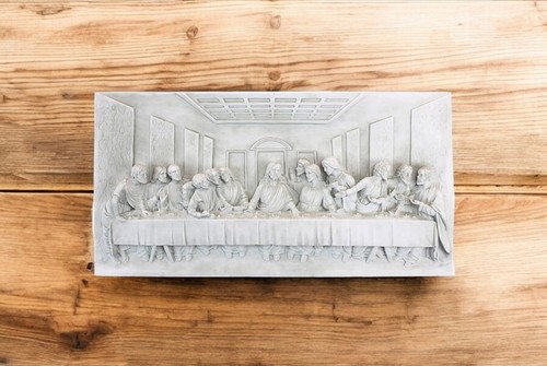 Sainte cène sculpture - cène,