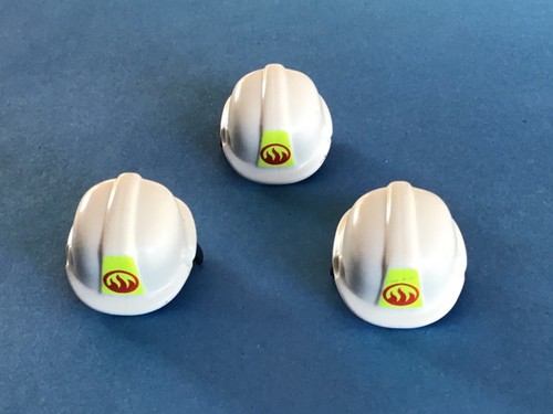 Lot trois casques pompiers - lot,