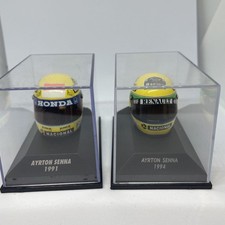 Ayrton Senna Miniature Helmet 1991 1994 No box.