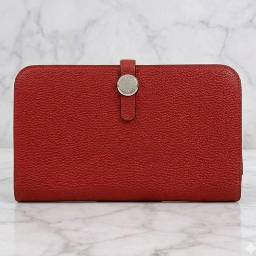 Portefeuille long cuir hermes - portefeuille,