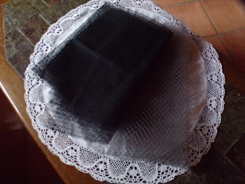 Ancienne voilette pour