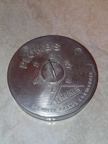 Pêche ancien boite plombs - boite, de