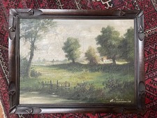 Artiste à identifier - Huile