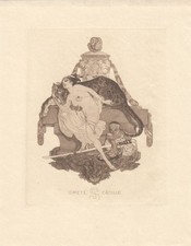 Exlibris Livre Heliogravure