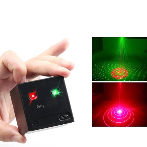 Mini laser party light led - mini, rgb