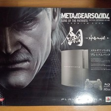 Sony PS3 PlayStation3 Console Metal Gear Solid4 Hagane Premium Pack KONAMI Used