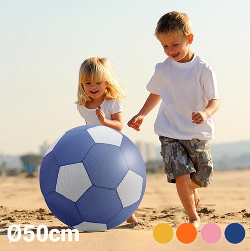 Boule gonflable 50cm couleurs - gonflable,